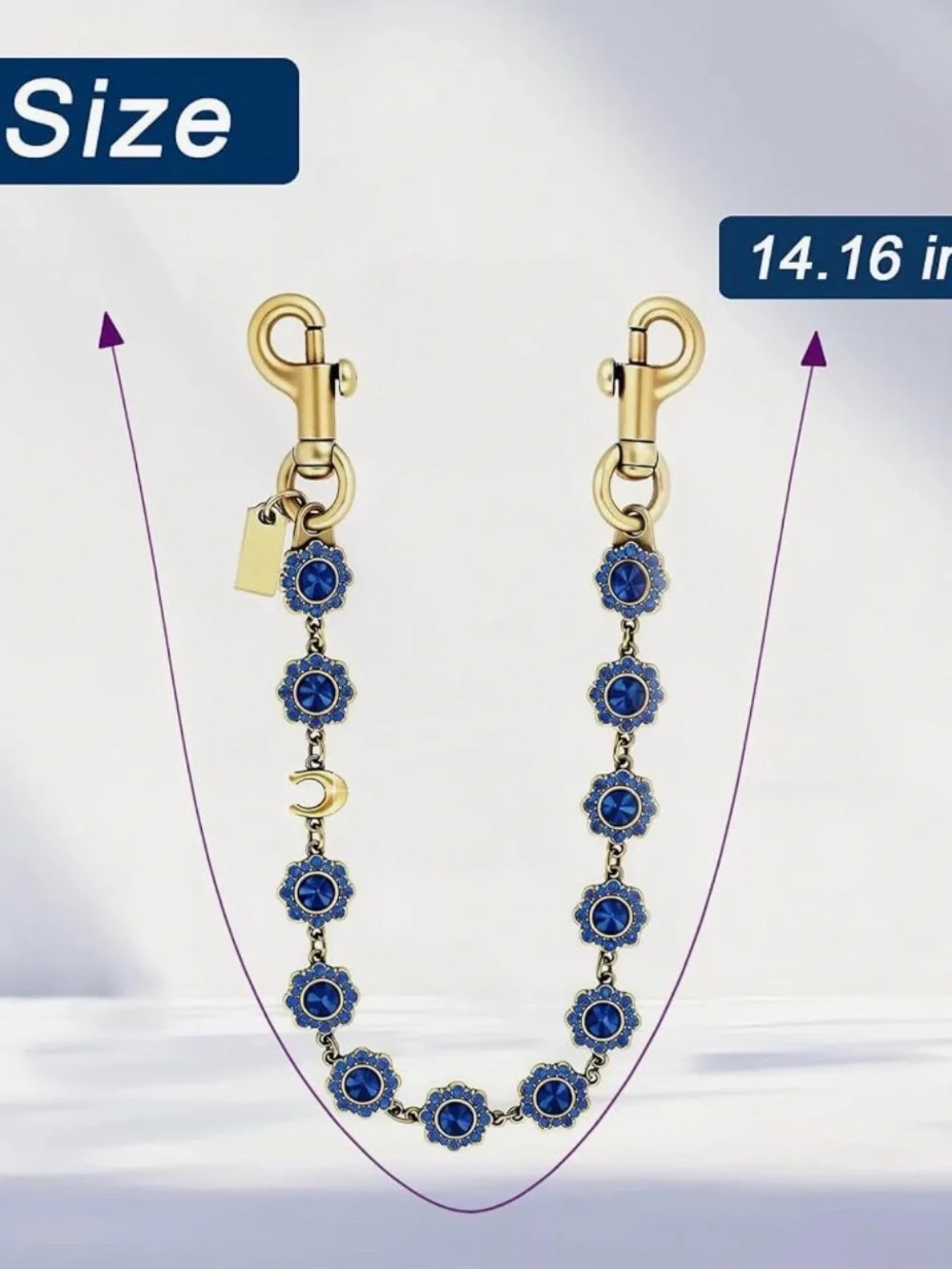 Designer inspired bag Charm /strap extender